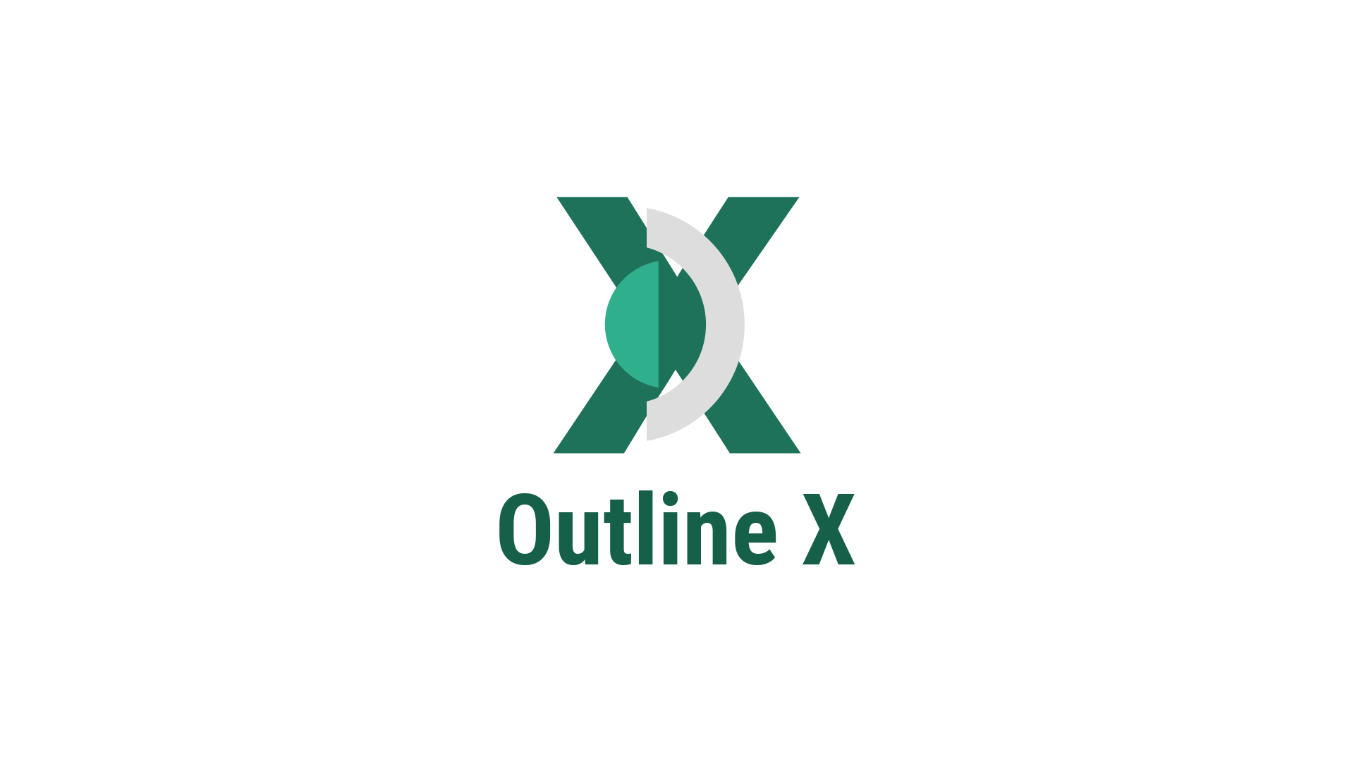 Outline-X logo